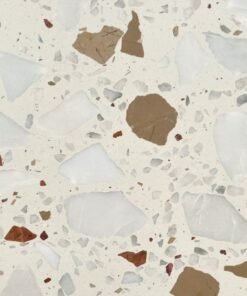 Garden White Terrazzo stone hotel works and wall tiles China factory wholesale prices