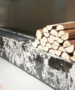 Modern Luxury Stone Furniture Countertop Natural Black Marble Big Slab Glazed Slab Marble Tile Living Room Decoration