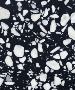 Panda White Terrazzo stone living room cafe table surface tile stone China factory price