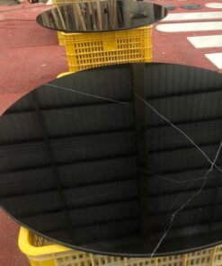 Round noble Black marble stone coffee table China Yunfu processing factory wholesale price