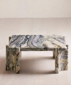luxury Stone Table Contemporary Design Home Decoration Side Table Natural Marble Console Table living room furniture